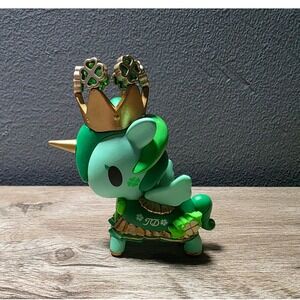 Tokidoki Unicorno Series 11 Lucky Charm Green Gold Clover Figure St Patricks Day